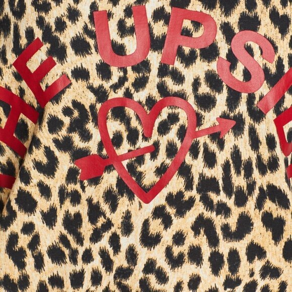 New The Upside Leo Love Leopard Sleeveless Muscle Tee Tank Top NWT Small - Picture 9 of 16